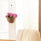Realistic Artificial Flower Hanging Basket: Perfect for Indoor or Outdoor Decor